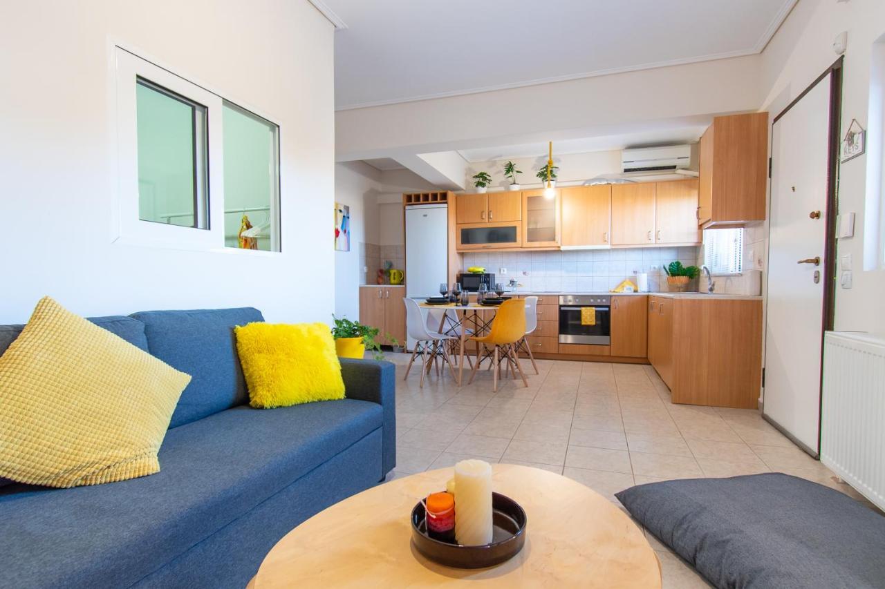 Yelayellow House Near To Airport, Rafina Port And Metropolitan Expo アルテミダ エクステリア 写真